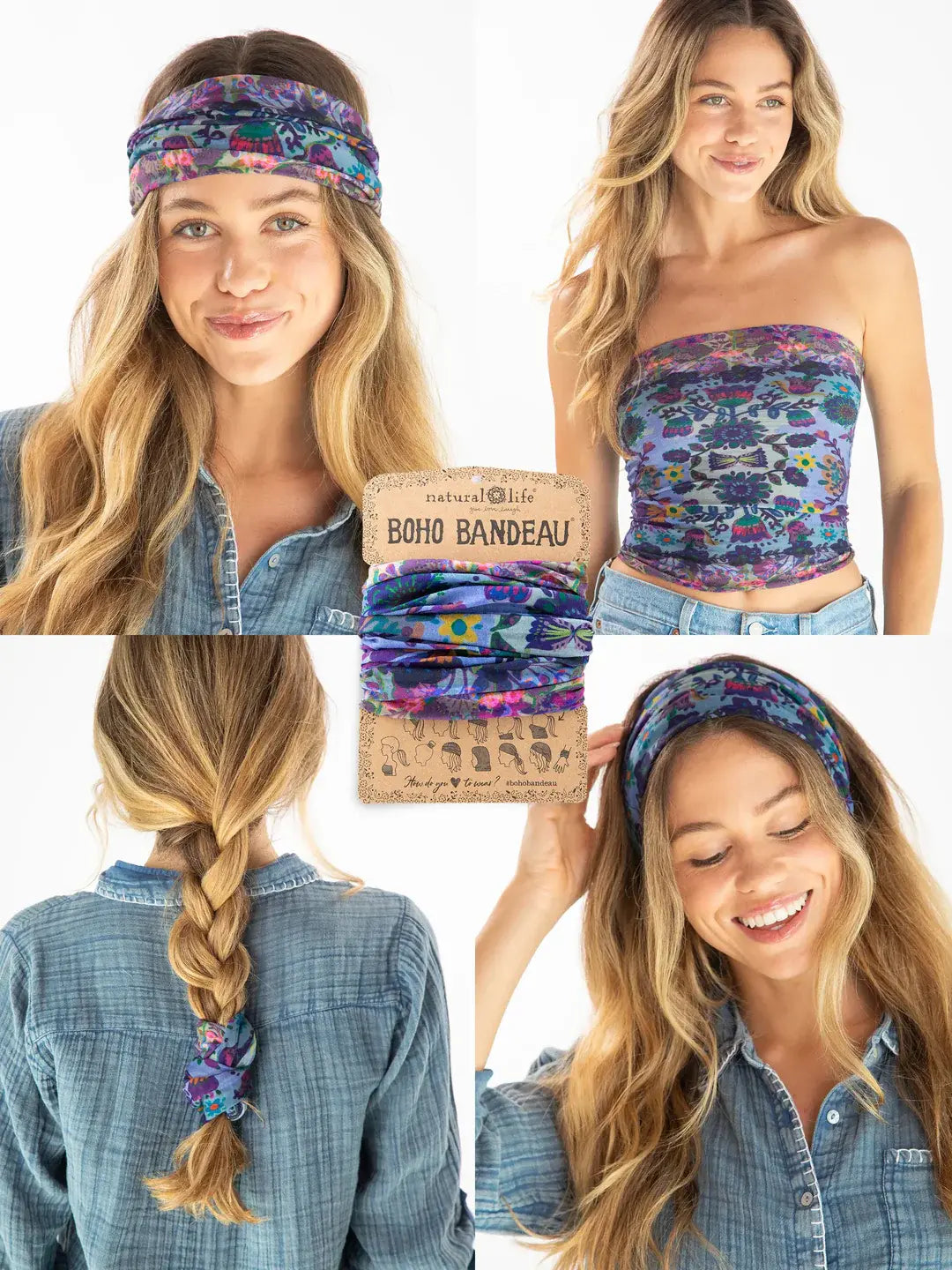 Boho Bandeau Border Folk Garden