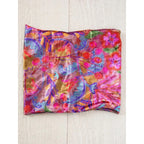 Velvet Boho Bandeau Pink/Red Floral