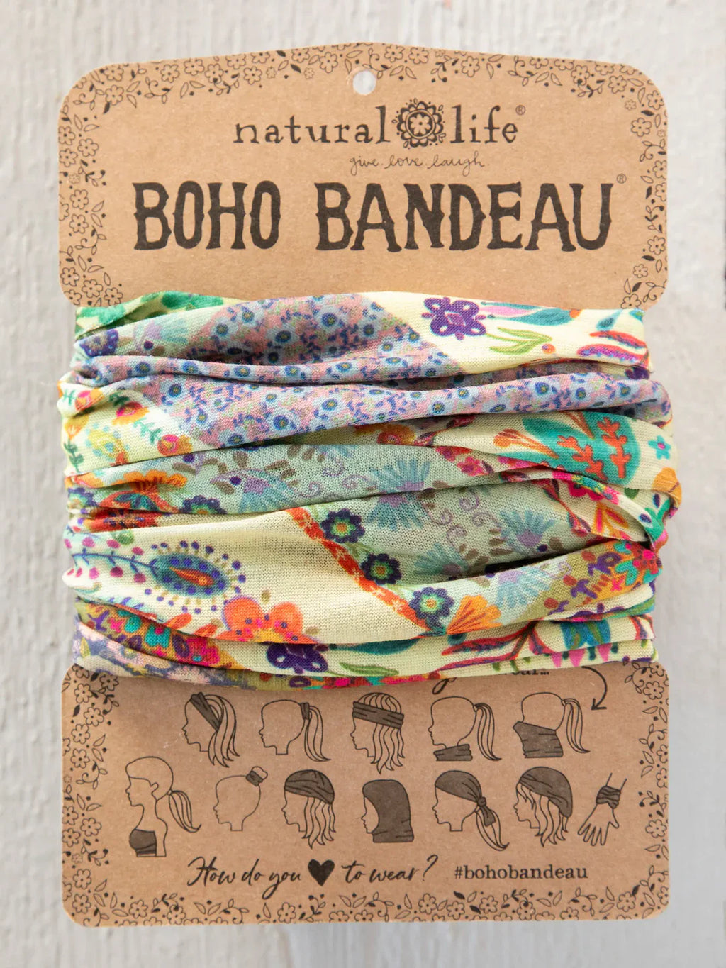 Boho Bandeau Mandala Folk Patchwork