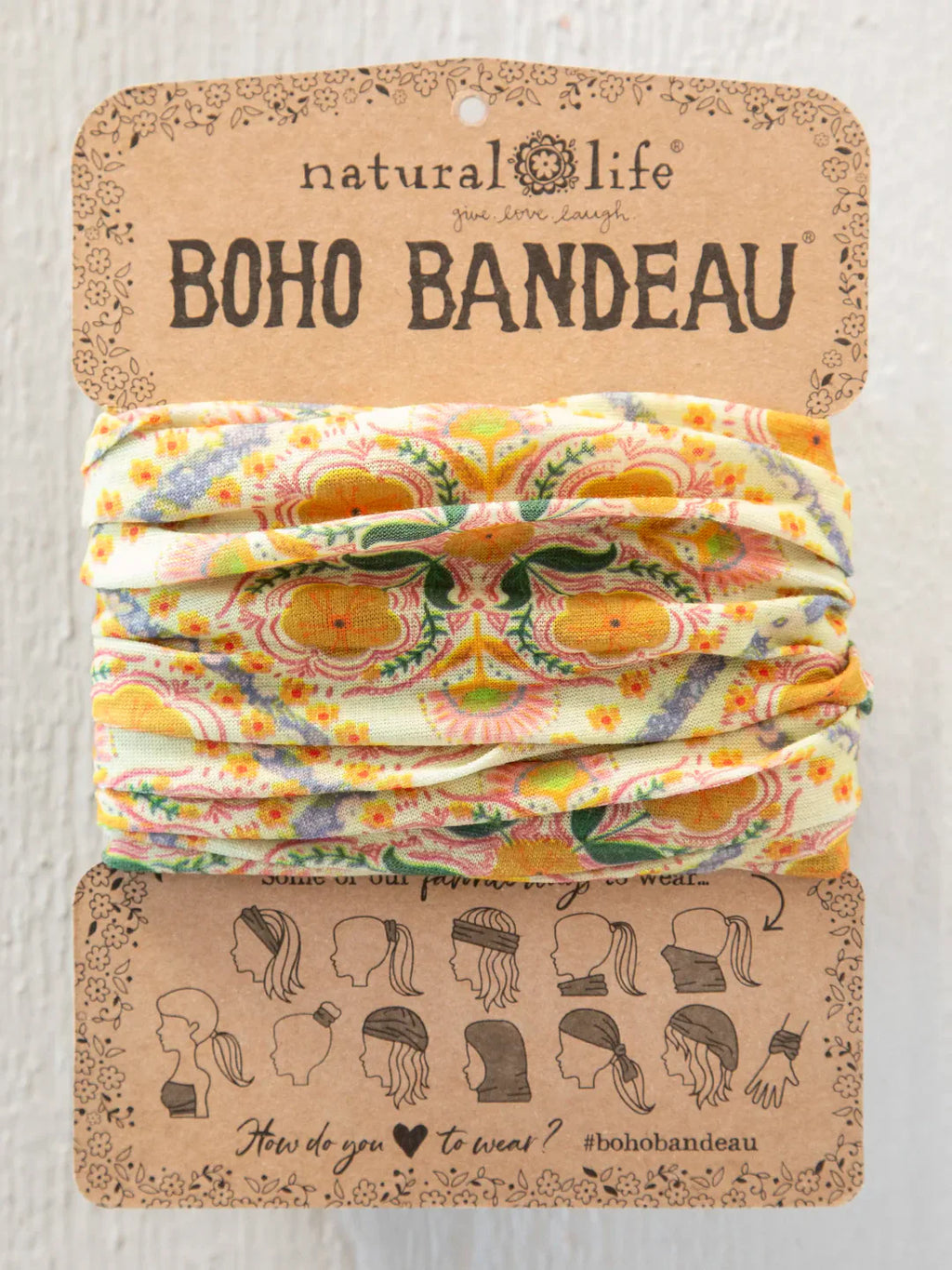 Boho Bandeau Diamond Block Cream