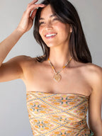 Boho Bandeau Diamond Block Cream