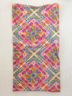 Boho Bandeau Pink Floral Diamond