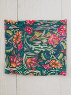 Half Boho Bandeau Green Floral