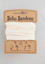 Boho Bandeau Solid Cream