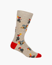 Load image into Gallery viewer, M Mountain Bike Bamboo Sock