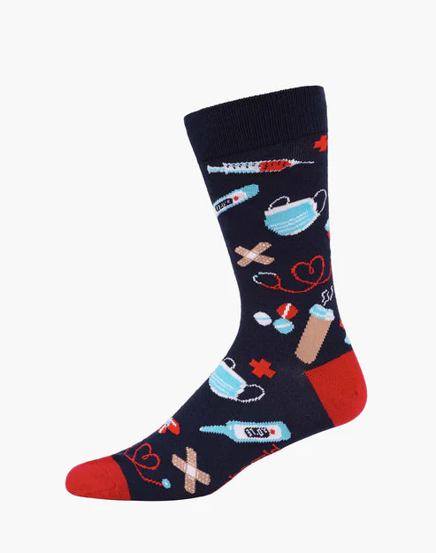 M Hospital ER Bamboo Sock