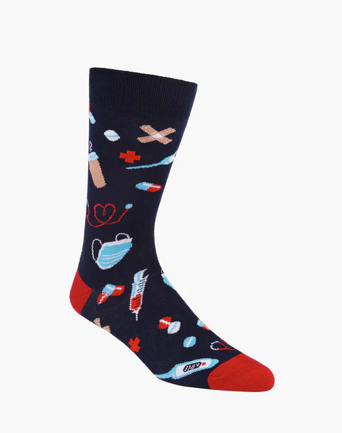 M Hospital ER Bamboo Sock