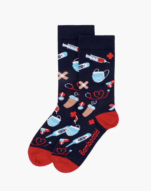 M Hospital ER Bamboo Sock