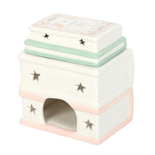 Load image into Gallery viewer, Book Stack Oil Burner and Wax Warmer
