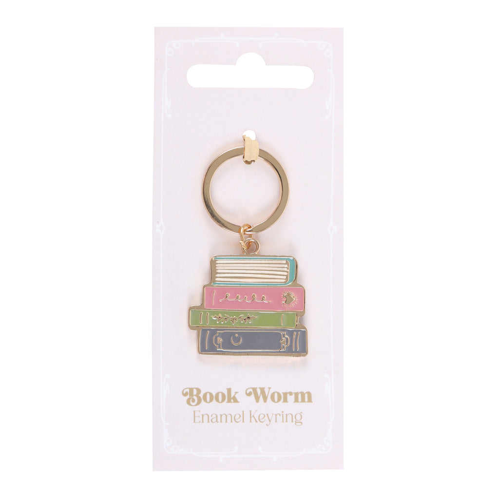 Book Worm Key Ring