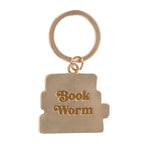 Book Worm Key Ring