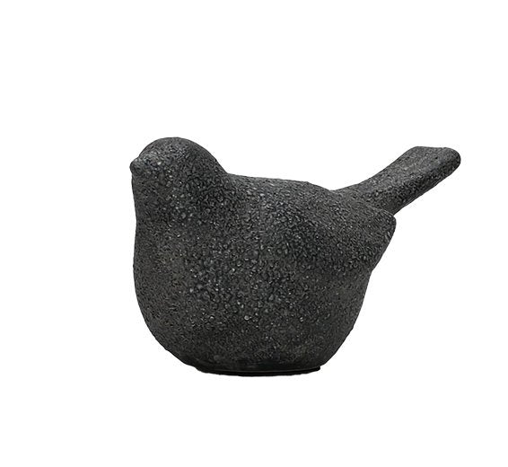 Stone Ceramic Bird Large