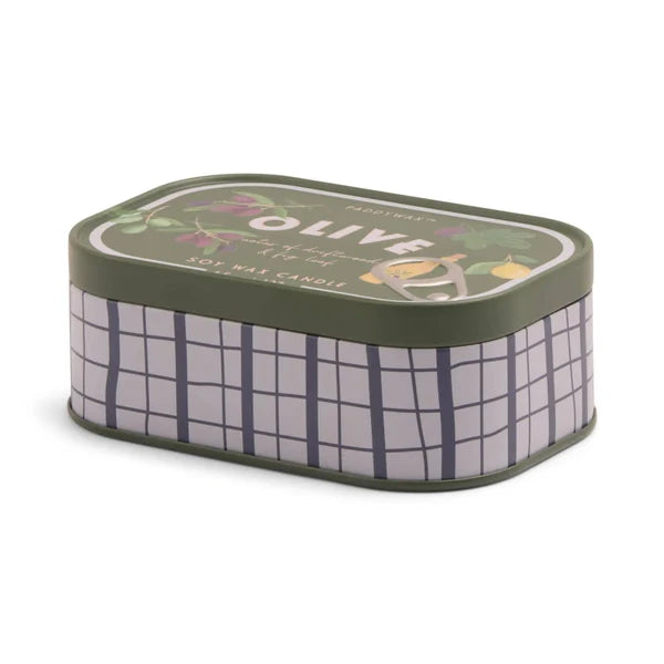 Fig & Olive Bistro Tin Candle