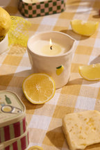 Meyer Lemon Bistro Ceramic Candle