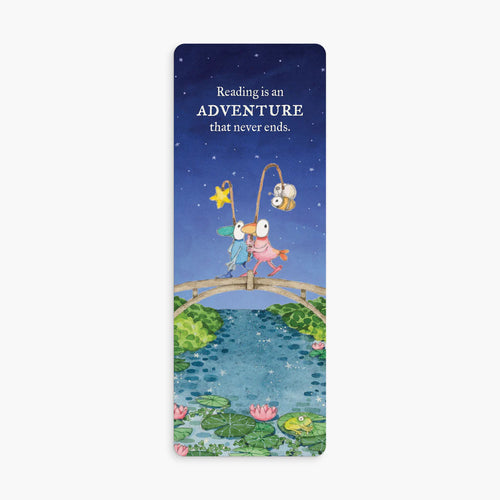 Reading is an Adventure Bookmark