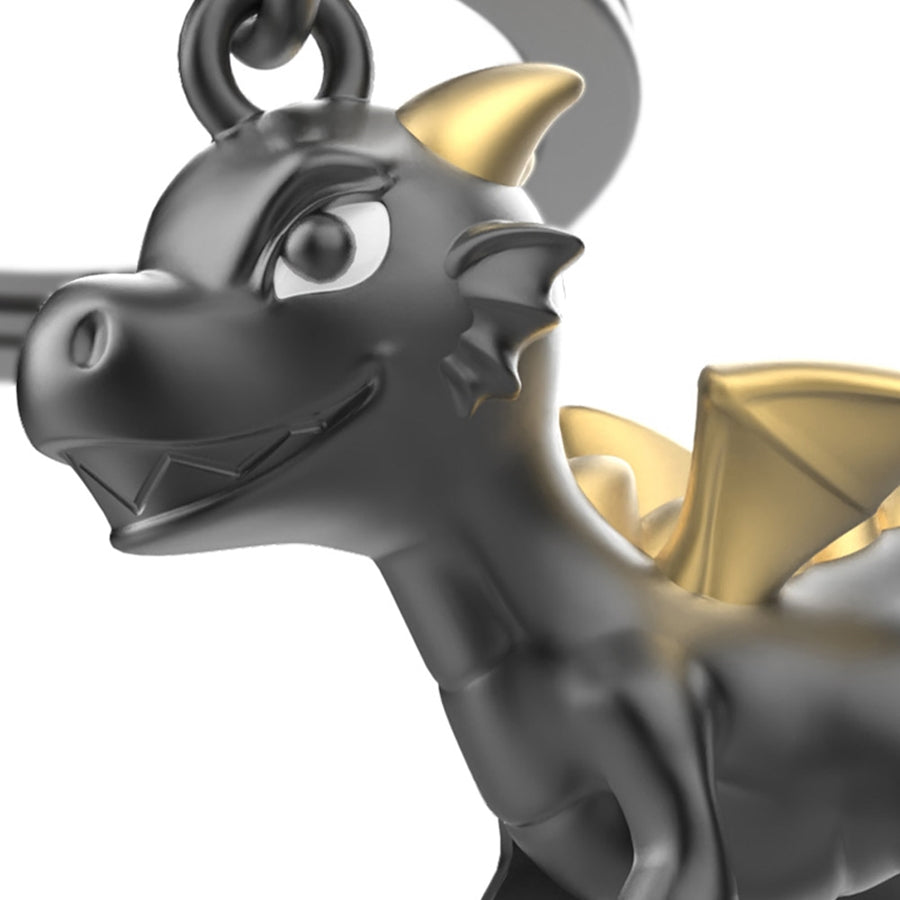 Black Dragon Key Chain