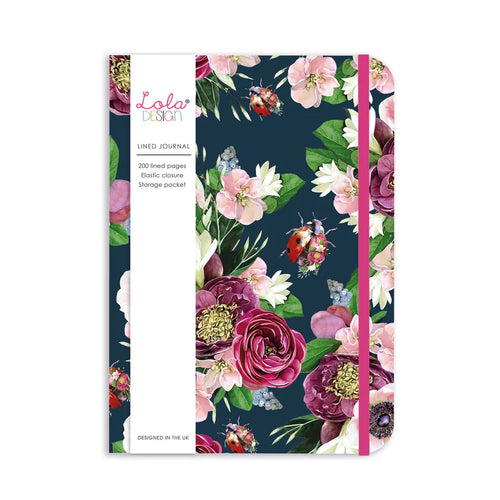 WL Botanical Hardback Journal Ladybird