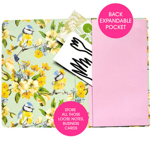 WL Botanical Hardback Journal Bluetit