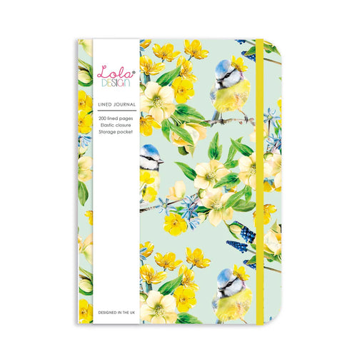 WL Botanical Hardback Journal Bluetit