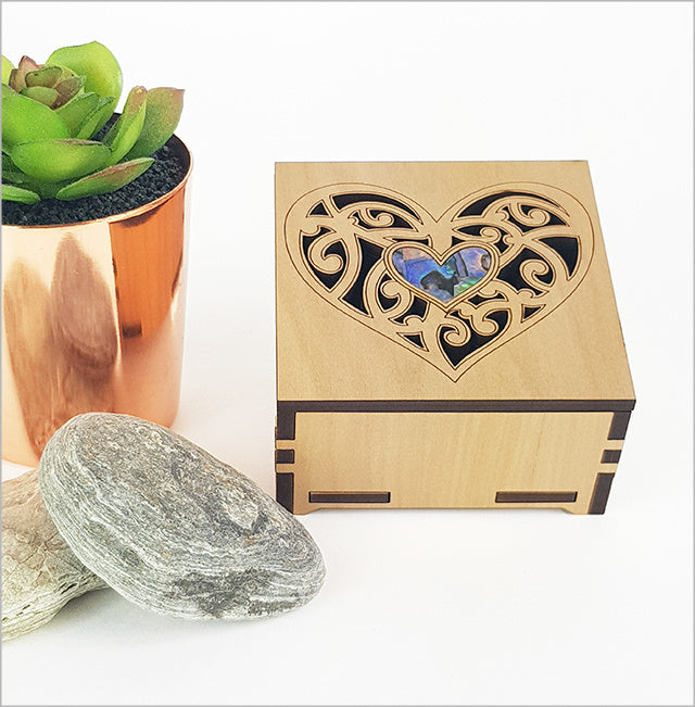 Small Trinket Box KWW Heart