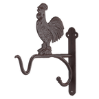 Cast Iron Basket Hook Rooster