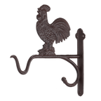 Cast Iron Basket Hook Rooster