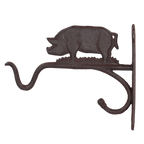 Cast Iron Basket Hook Pig