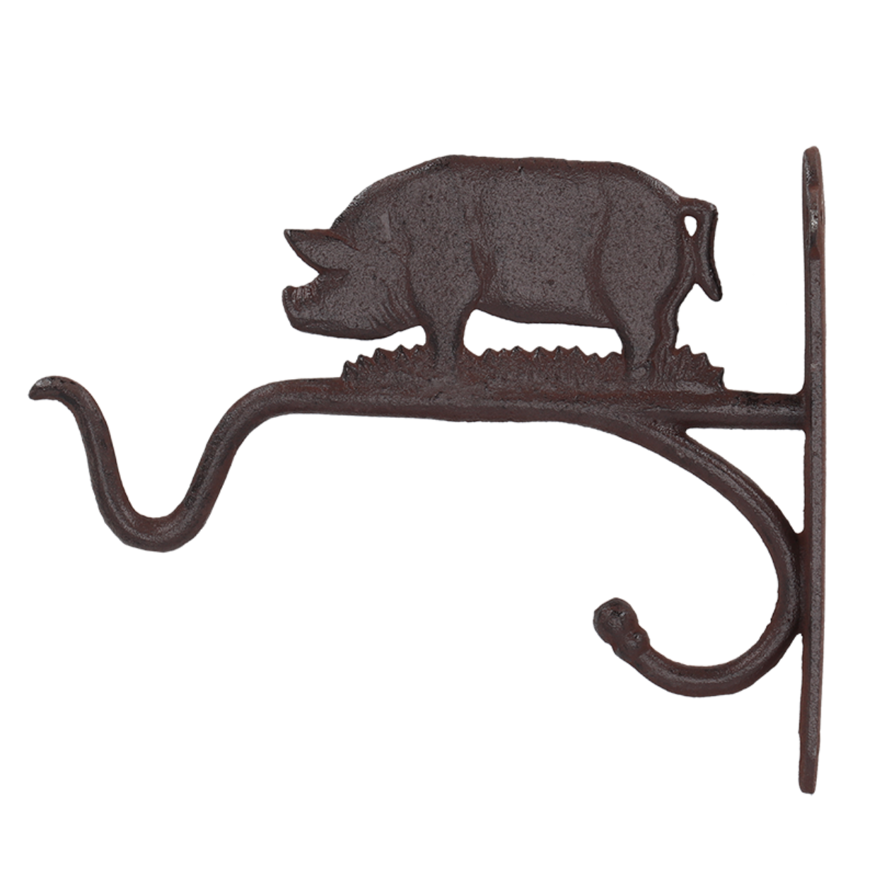 Cast Iron Basket Hook Pig