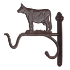 Cast Iron Basket Hook Cow