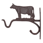 Cast Iron Basket Hook Cow