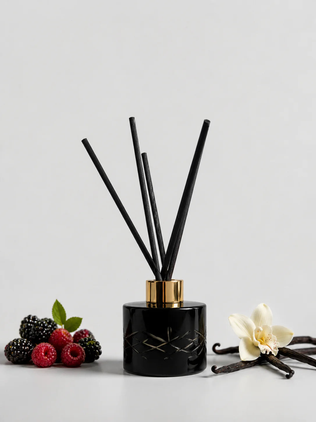 Black Raspberry & Vanilla Crystal Series Reed Diffuser