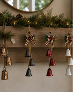 2026 Hanging Antique Copper Bell Trio