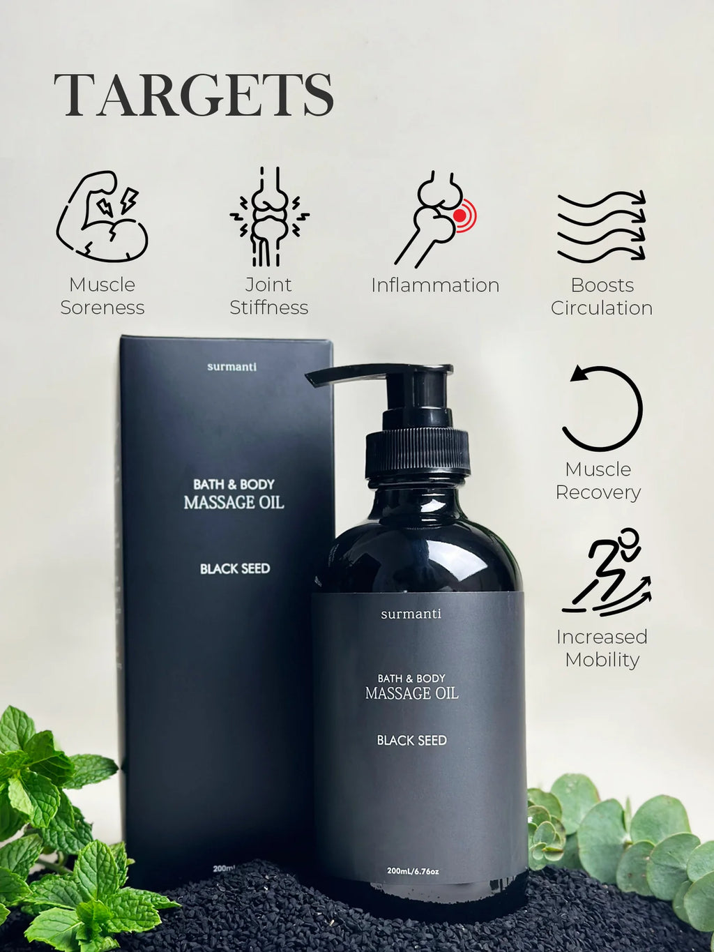 Black Seed Bath & Body Massage Oil