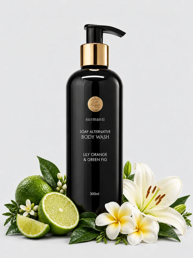 Surm Lily Orange & Green Fig Body Wash 300ml