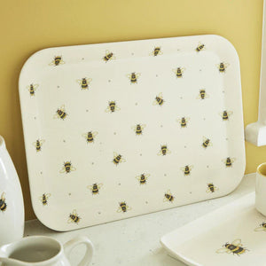 Bumble Bee Bamboo Large Tray