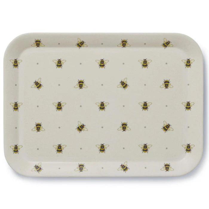 Bumble Bee Bamboo Large Tray