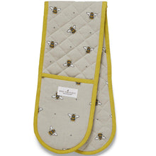 Load image into Gallery viewer, Bumble Bees Double Oven Glove