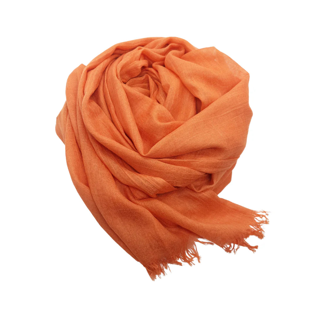 Bamboo Scarf Burnt Orange