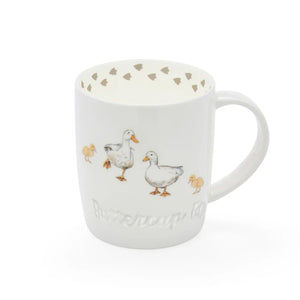 Buttercup Farm Barrel Mug Ducks