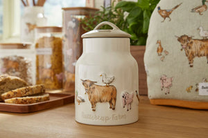 Buttercup Farm Ceramic Lrg Canister