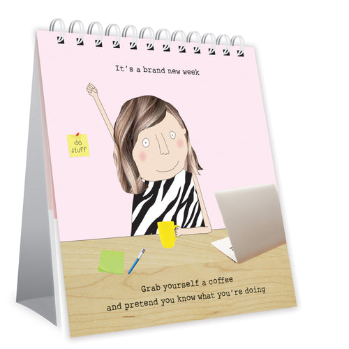 Rosie Made a Thing Desk Calender 2026