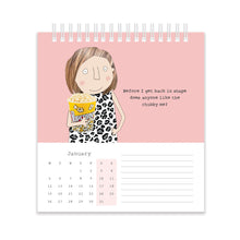 Load image into Gallery viewer, Rosie Made a Thing Desk Calender 2026