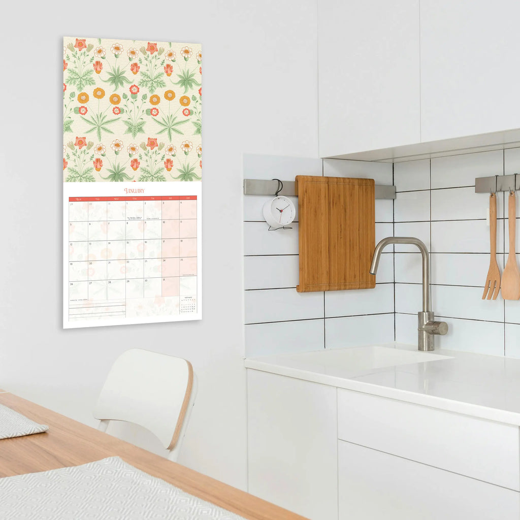 William Morris 2026 Calender