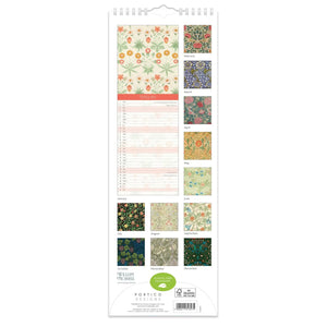 Slim William Morris 2026 Calender
