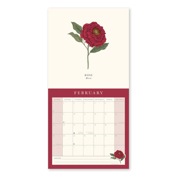 Flora Botanica 2026 Wall Calender