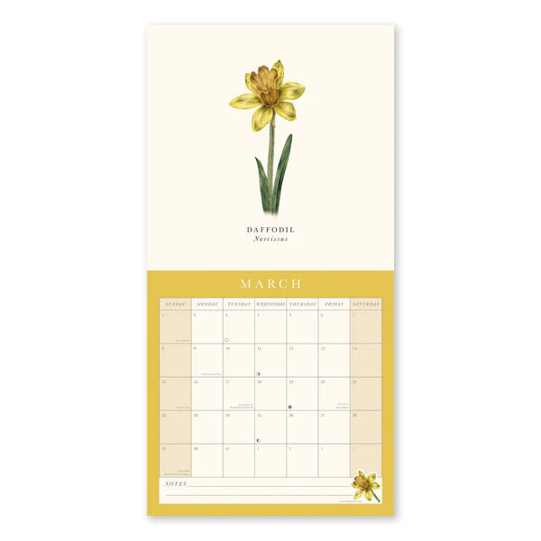 Flora Botanica 2026 Wall Calender