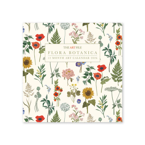 Flora Botanica 2026 Wall Calender