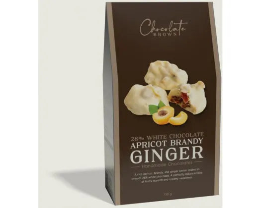 Artisan Chocolate Drops Apricot Brandy Ginger