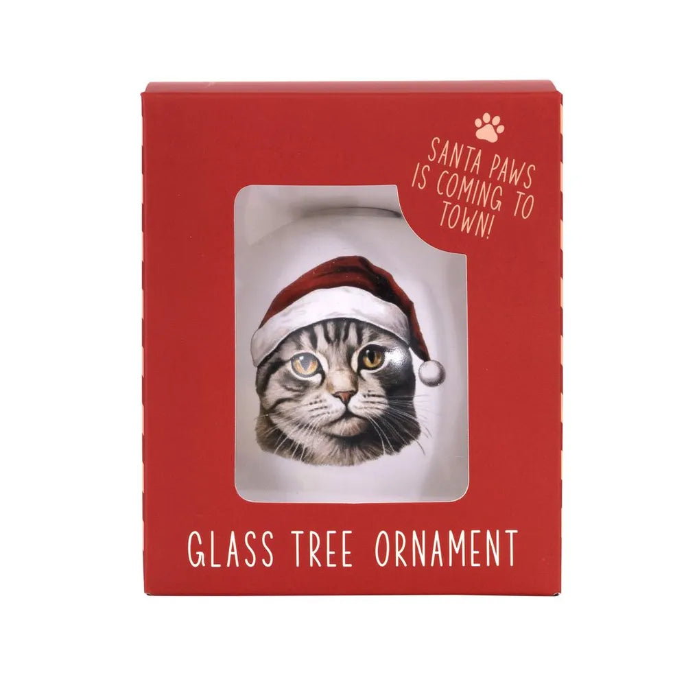 Christmas Cats Round Bauble