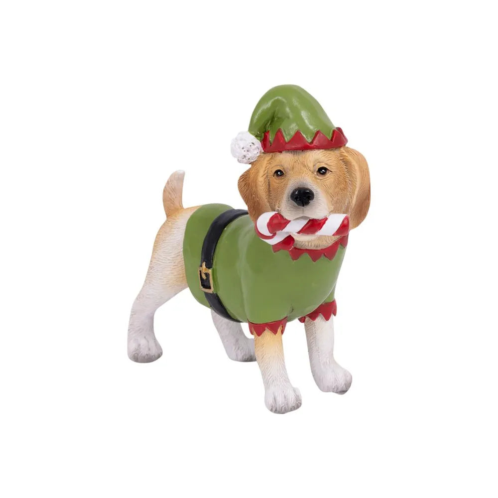 Christmas Elf Dog Ornament